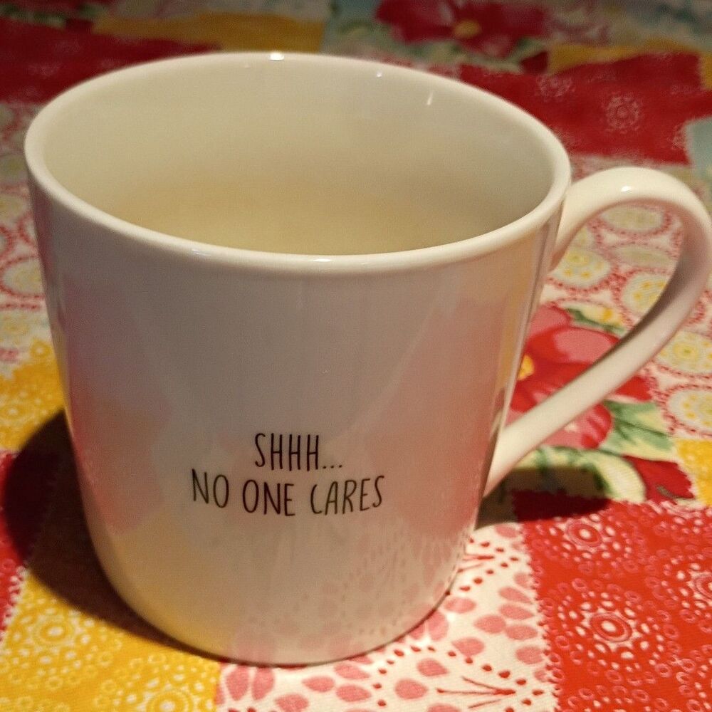 Shh.. no one cares mug